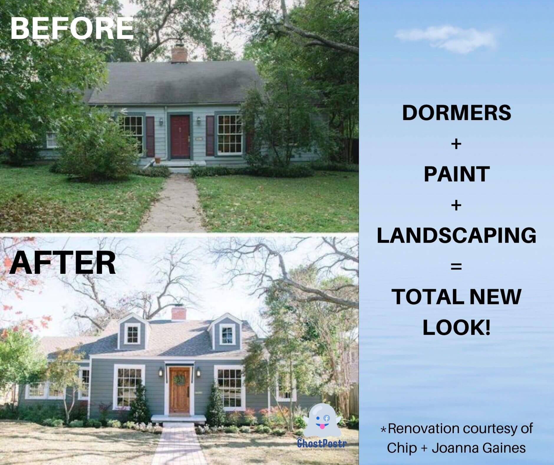 GhostPostr - Facebook Posting Ideas for Realtors
